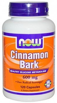 картинка Now Cinnamon Bark 600 мг. 120 капс. от магазина