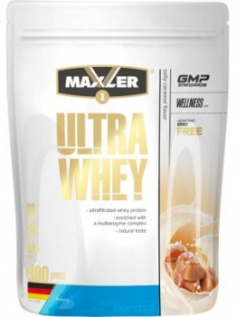 картинка Maxler Ultra Whey 2lb.900 гр. (Клубника) от магазина