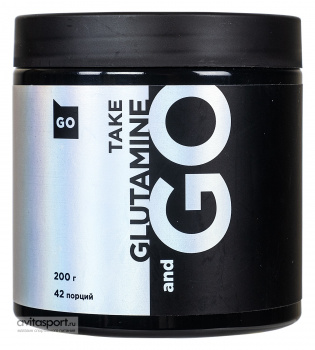 картинка Take and Go Glutamine 0,44lb. 200 гр. от магазина