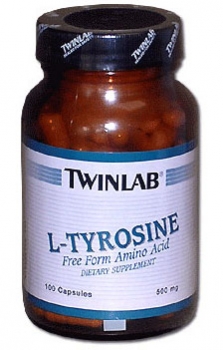 картинка Twinlab L-Tyrosine 500 мг. 100 капс.   от магазина