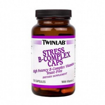 картинка Twinlab Stress B-complex 100 капс. от магазина