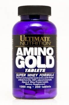 картинка Ultimate Amino gold 1000 мг. 250 капс.  от магазина