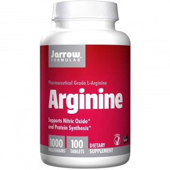 картинка Jarrow Formulas Arginine 1000 мг. 100 табл. от магазина