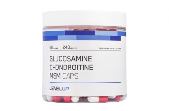 картинка LevelUp Chondroitine+Glucosamine+MSM 240 капс. от магазина