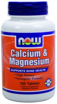 картинка Now Calcium & Magnesium 100 капс.   от магазина