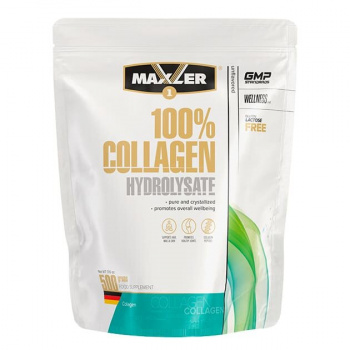 картинка Maxler Collagen Hydrolysate 100% 1,1lb. 500 гр. от магазина