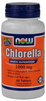 картинка Now Chlorella 1000 мг. 60 табл. от магазина