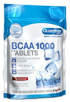 картинка Quamtrax BCAA 1000 Tablets 500 табл. от магазина