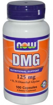 картинка Now DMG 125 мг. 100 капс. (диметилглицин) от магазина