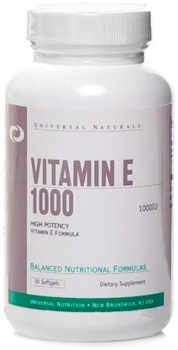картинка Universal Витамин Е 1000 50 гел.капс. от магазина