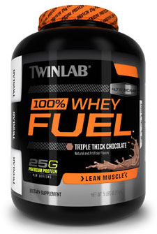 картинка Twinlab 100% Whey Protein Fuel 5lb. 2268 гр.  от магазина